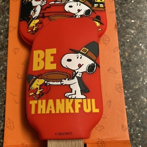🥧PEANUTS "BE THANKFUL" 2 PACK SPATULA SET - Picture 3 of 8